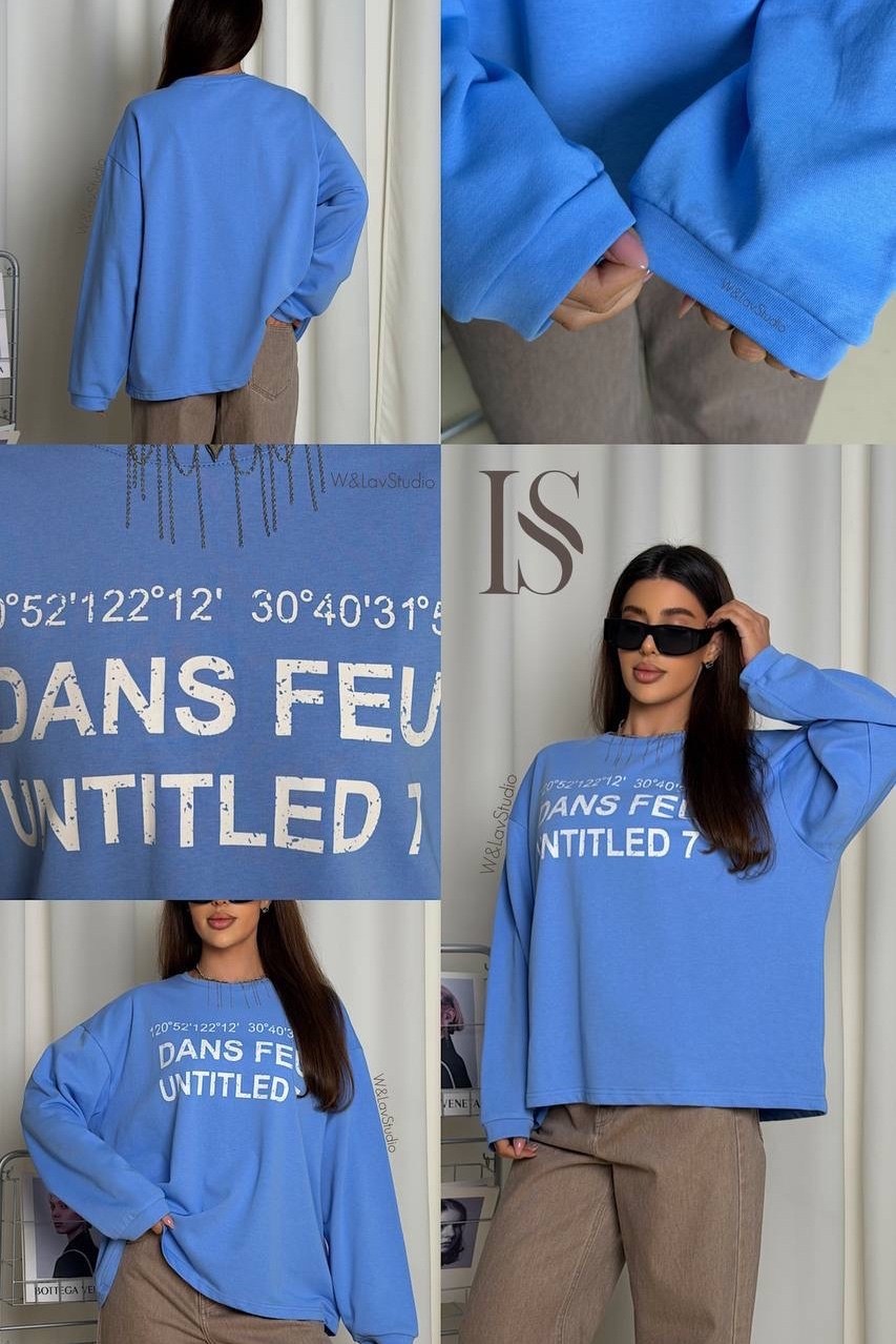 свитшот из трикотажа,свитшот из трикотажа mollis,свитшот женская,зеленый свитшот,свитшот из трикотажа свободный