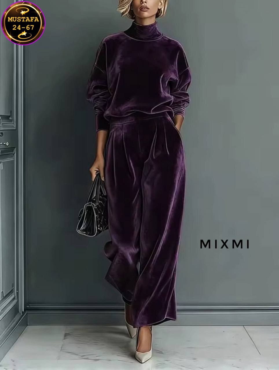 велюровый костюм женский,костюм из велюра на футере,костюм из велюра,женский велюровый костюм оверсайз happyfox,брючный костюм eola 2950 серый