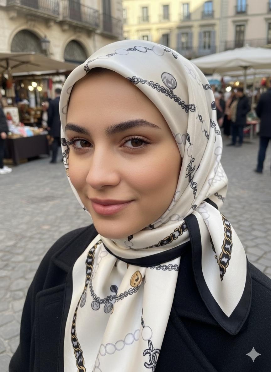 платок unobananza,платок,женский платок,шелковый платок,платок шелковый женский косынка на голову