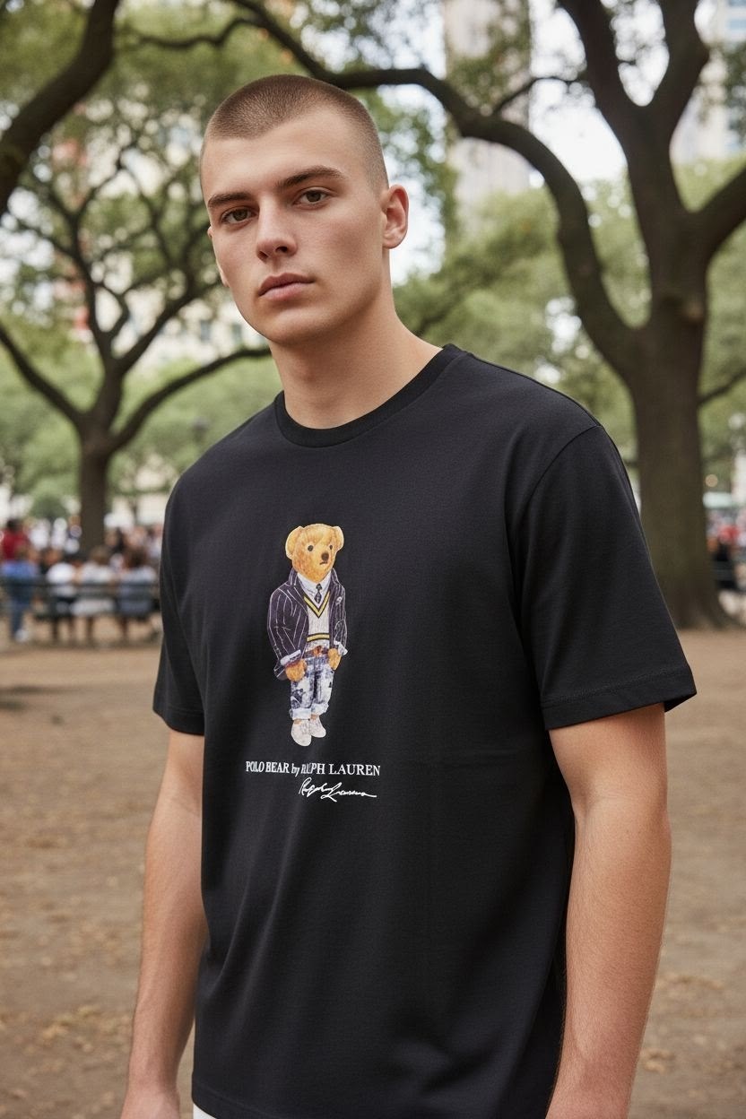 polo bear ralph lauren,polo bear by ralph lauren,футболка с медведем,футболка ральф лаурен с мишкой,классическая футболка