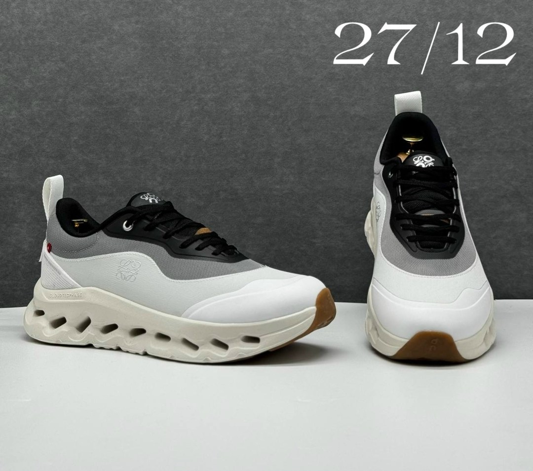 кроссовки loewe x cloudtilt 2 black white,кроссовки,кроссовки loewe x cloudtilt 2 black white черный,кроссовки x loewe cloudtilt 2 on running черный,кроссовки для бега