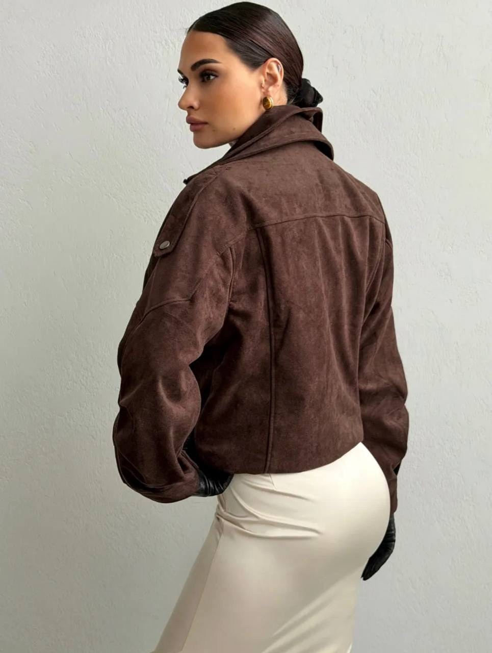 замшевая куртка,куртка замшевая женская,куртка косуха замшевая коричневая с поясом tadari,женская куртка бомбер из эко замши коричневого цвета,косуха замшевая куртка оверсайз nezalivay