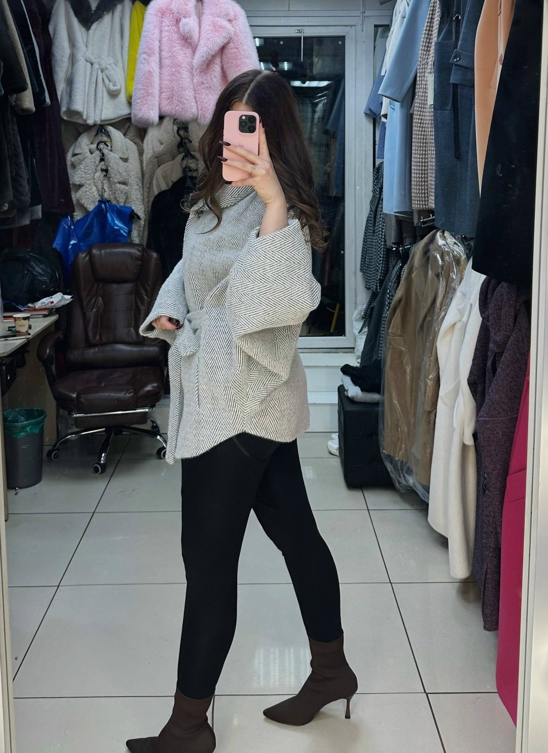 пончо,пончо женское,стильное пальто,пончо с капюшоном,пончо с рукавами