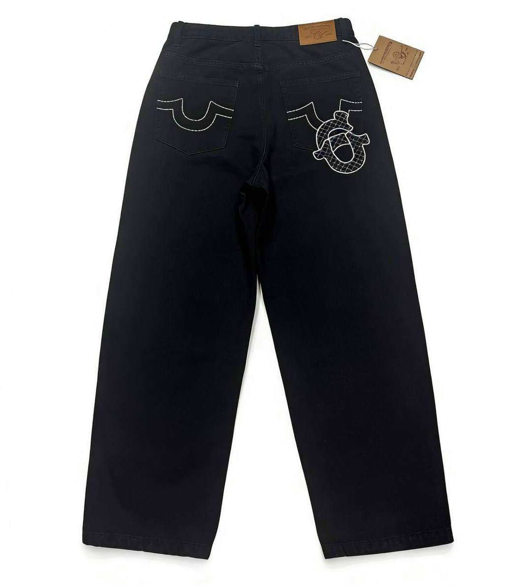 черные широкие джинсы,джинсы черные,джинсы мужские черные,джинсы брюки,широкие джинсы