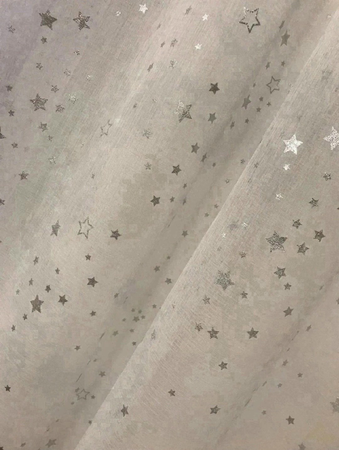 тюль со звездами,тюль в гостиной,белые блестящие тюлевые шторы с серебряными звездами для детской комнаты,тюль для комнат,тюль звездочка