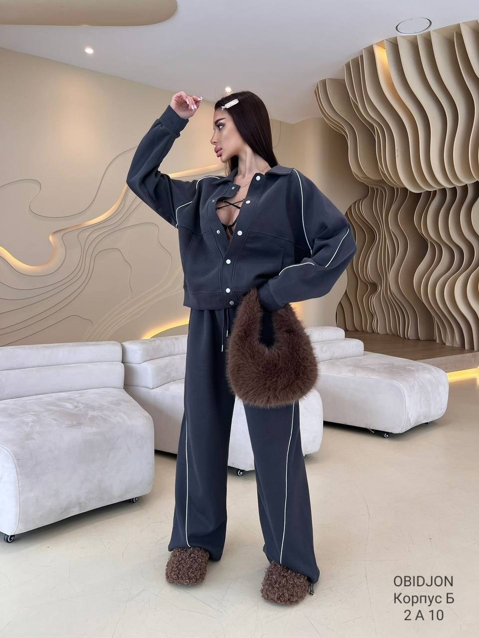 костюм dilanavip 2065 серый,костюм dilana vip 2065 серый,костюм брючный 2065 серый dilanavip,спортивный костюм dilanavip 2065 серый двойка,спортивный костюм dilanavip 2065 серый двойка серый размер 44