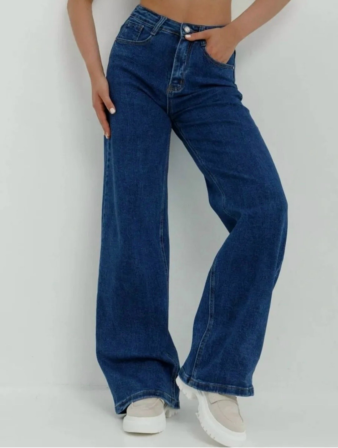 джинсы женские широкие высокая посадка,джинсы широкие с высокой посадкой dh fashion,джинсы палаццо,женские джинсы клеш,женские джинсы