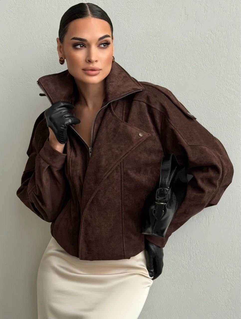 замшевая куртка,куртка замшевая женская,куртка косуха замшевая коричневая с поясом tadari,женская куртка бомбер из эко замши коричневого цвета,косуха замшевая куртка оверсайз nezalivay