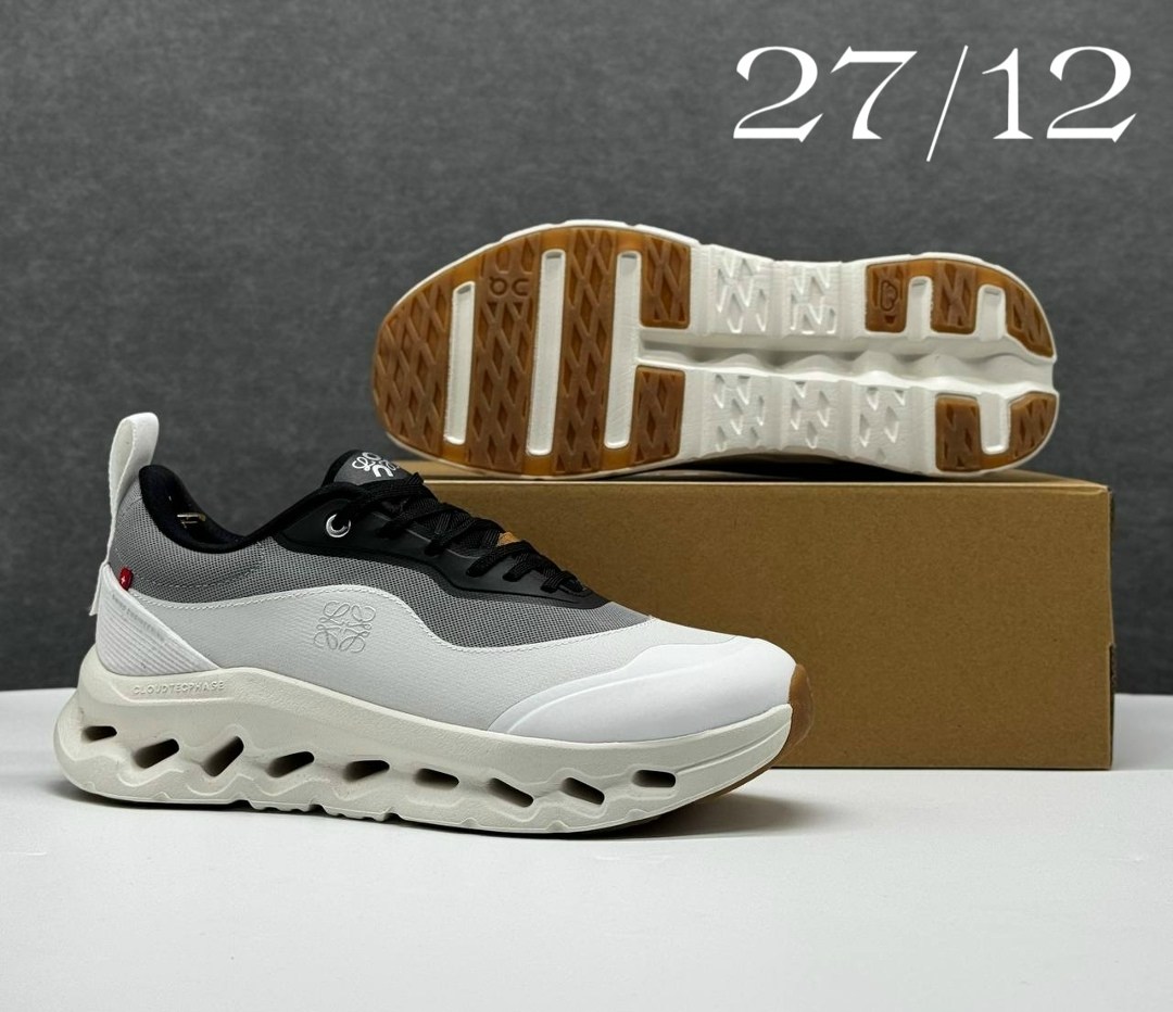 кроссовки loewe x cloudtilt 2 black white,кроссовки,кроссовки loewe x cloudtilt 2 black white черный,кроссовки x loewe cloudtilt 2 on running черный,кроссовки для бега