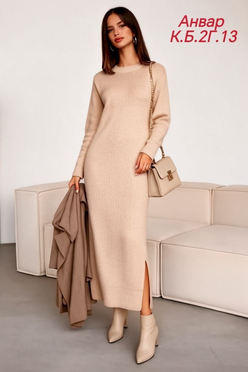 трикотажное платье,платье,женское платье,длинное трикотажное платье,трикотажное платье миди