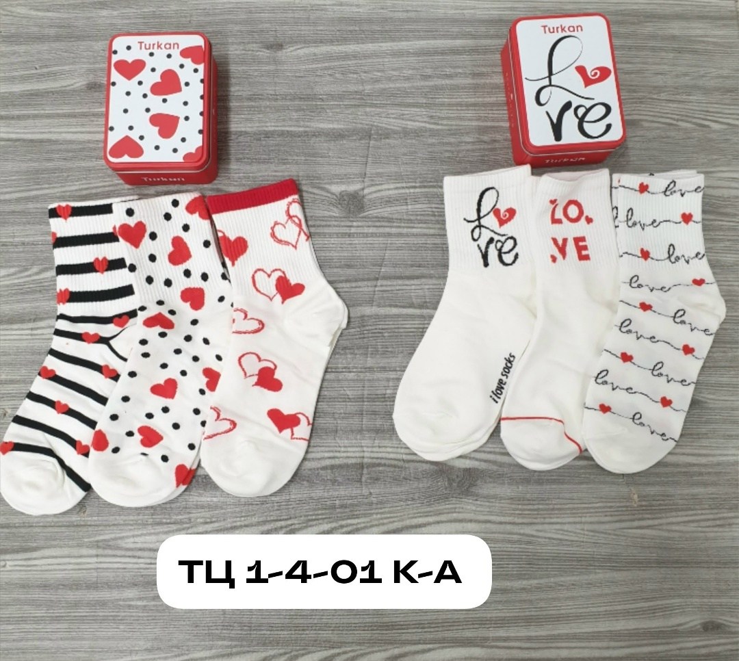 комплект носки женские,носки женские,носки женские набор,носки с сердечками,носки женские подарочные