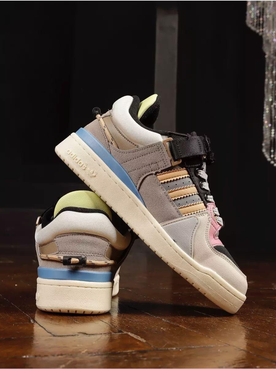 кроссовки adidas forum low bad bunny,adidas forum low bad bunny белые,adidas bad bunny белые,кроссовки adidas bad bunny,bad bunny x adidas