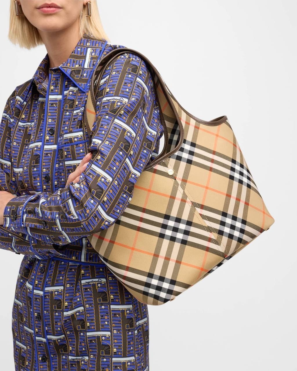 сумка тоут burberry,сумка burberry,сумка burberry женская,сумка тоут в клетку,клетчатая сумка