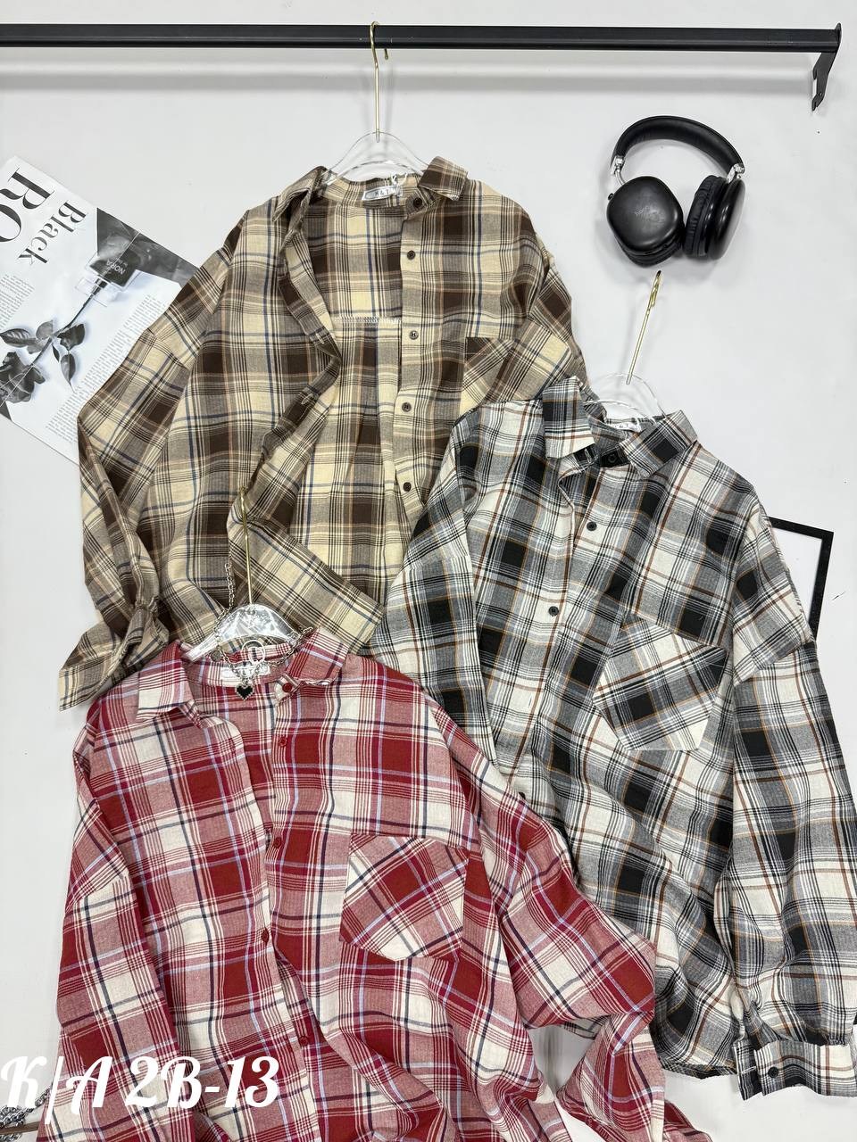 рубашка люше 4150 бордо,рубашка женская в клетку,рубашка lyushe 4150 бордо,женская рубашка оверсайз в клетку,рубашка в клетку