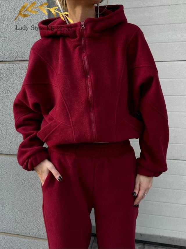 женские костюмы на флисе,спортивный костюм женский на флисе,костюм женский,костюм на флисе,женский костюм бордовый