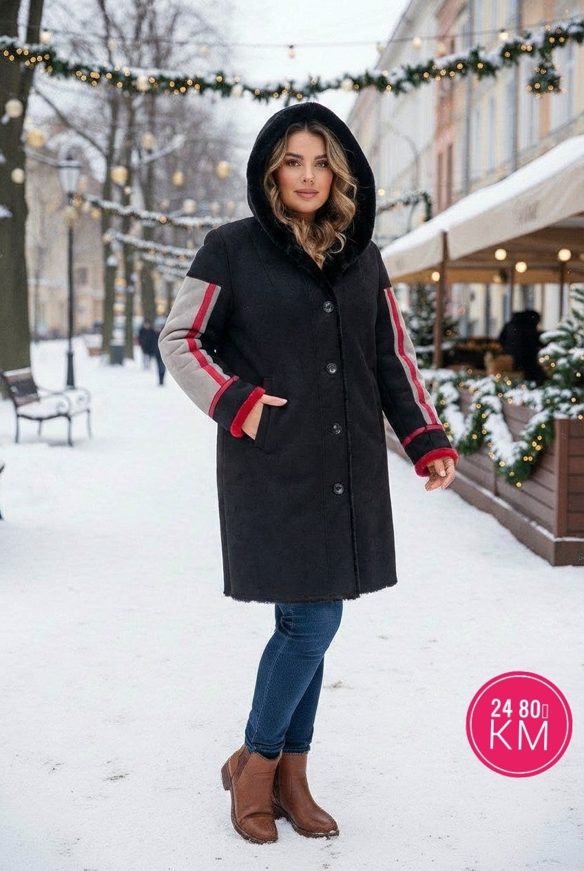 дубленка женская из овчины облегченной - интерфино,дубленка женская,дубленка зимняя,пальто комбинированное,зимняя пальто