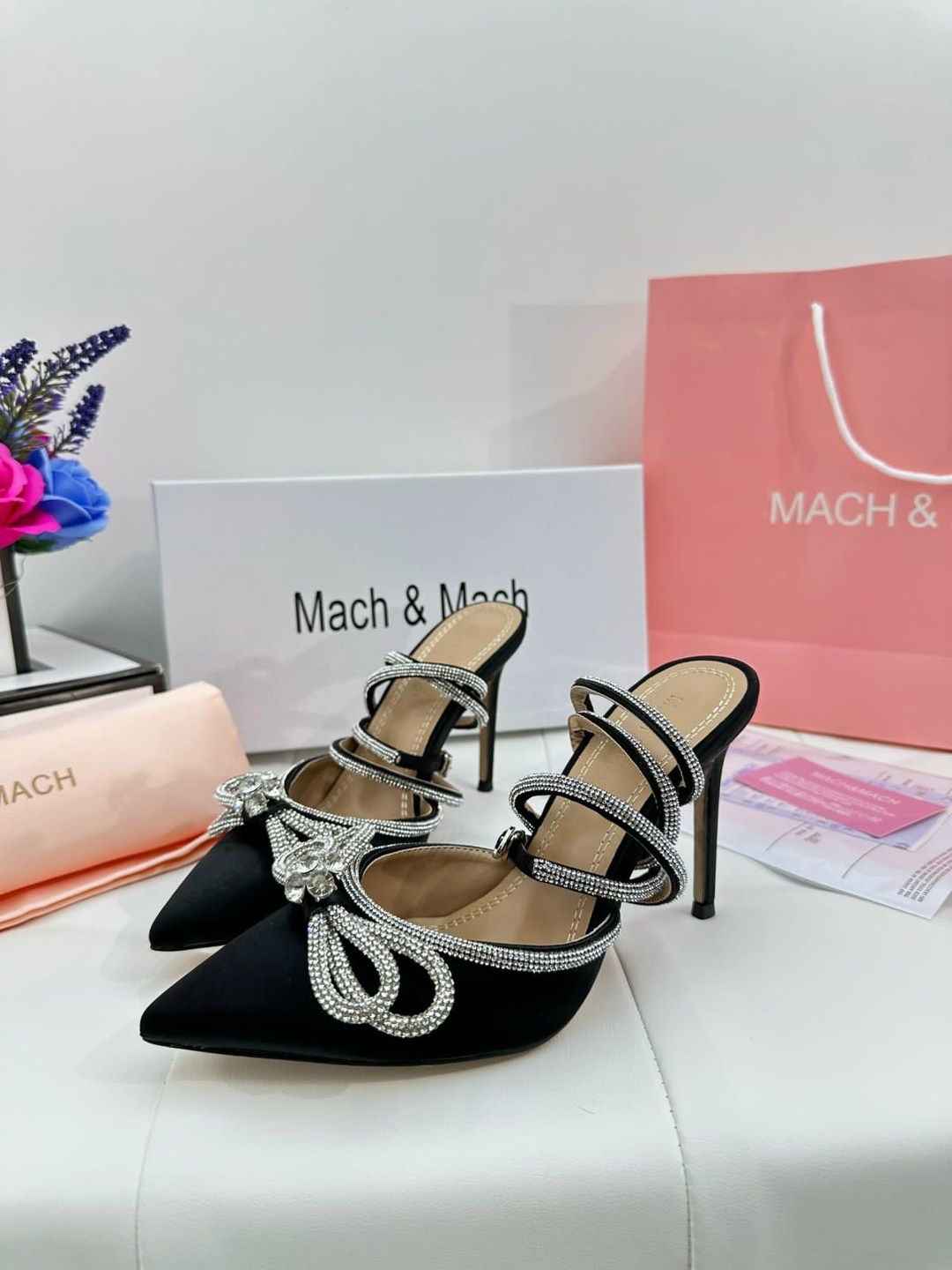 mach mach туфли с бантом,,mach mach туфли черные,женские босоножки,гламурная