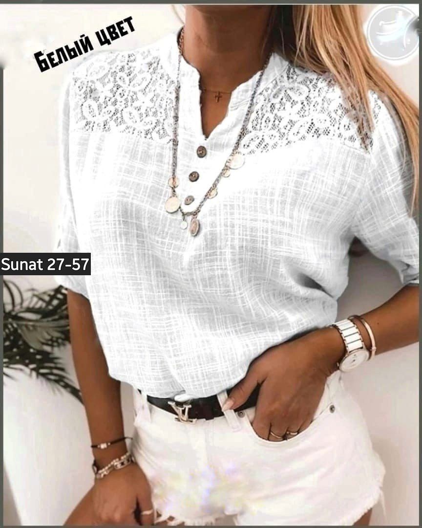 женская повседневная блузка,блузка женская,блузка ажурная,блузка для женщин,блузка с кружевами