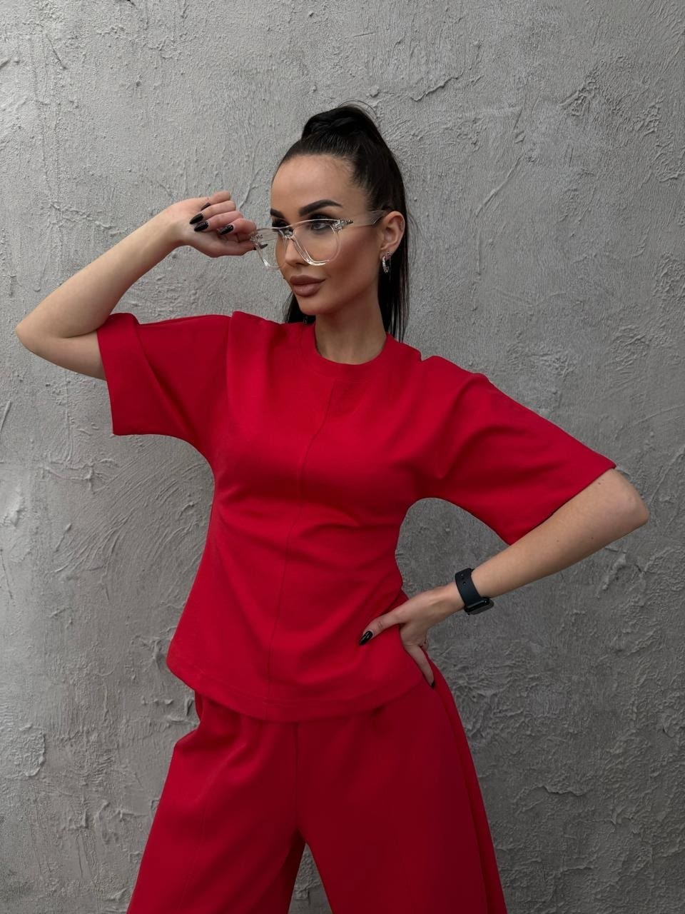 трикотажные костюмы,костюм женский трикотажный,костюм оверсайз,костюм с брюками,костюм женский тройка