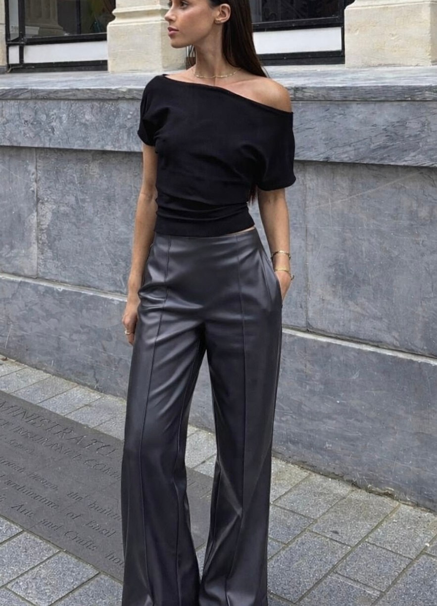 брюки кожаные клеш классические,брюки кожаные клеш,кожаные штаны женские,брюки кожаные клеш классические gly,брюки кожаные