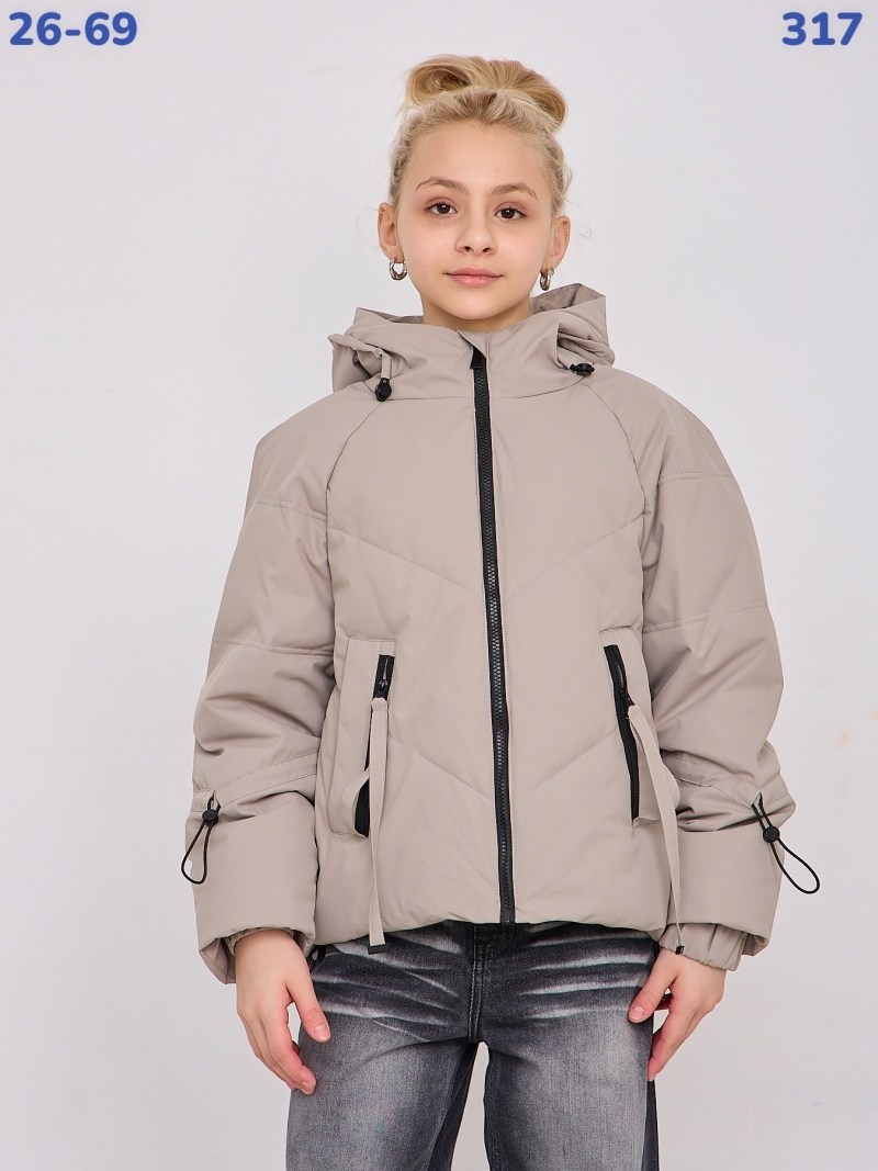 куртка демисезонная с капюшоном ttkd collection 211705384,демисезонная куртка для девочек,демисезонная куртка,куртка демисезонная для подростка ttkd_collection 211705384,куртка для девочки подростка