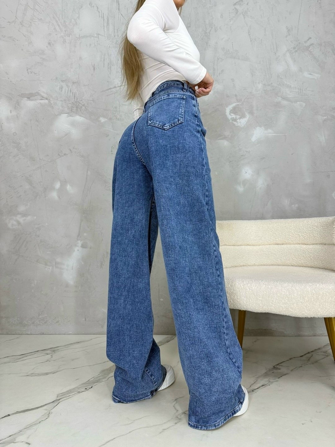 джинсы широкие трубы,женские джинсы,джинсы широкие трубы женские,джинсы широкие с высокой посадкой dh fashion,джинсы широкие