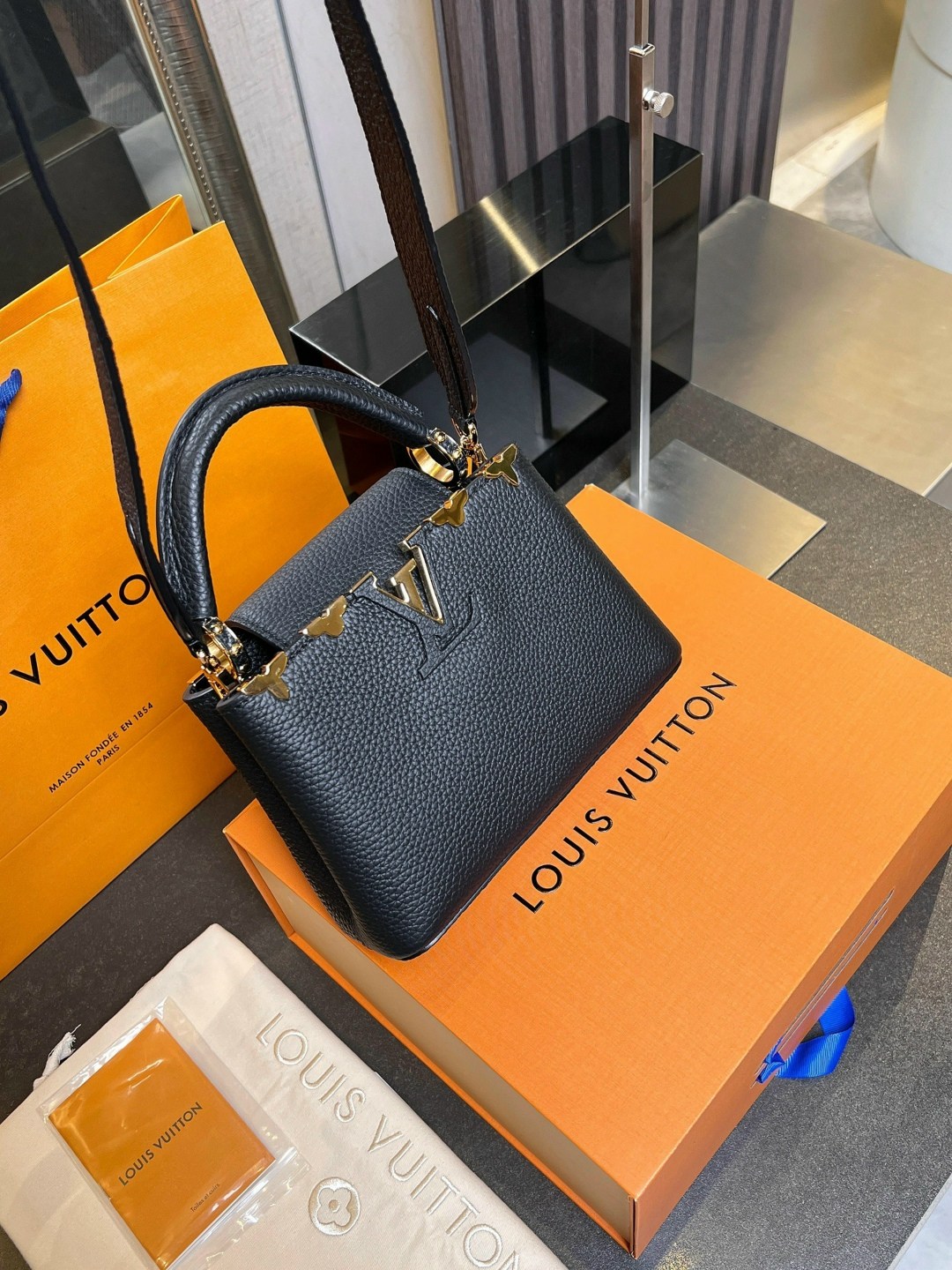 сумка louis vuitton capucines,сумкa louis vuitton,сумка луи виттон маленькая черная,louis vuitton женская сумка,сумка луи виттон