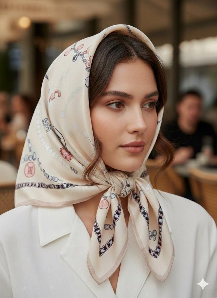 платок unobananza,платок,женский платок,шелковый платок,платок шелковый женский косынка на голову