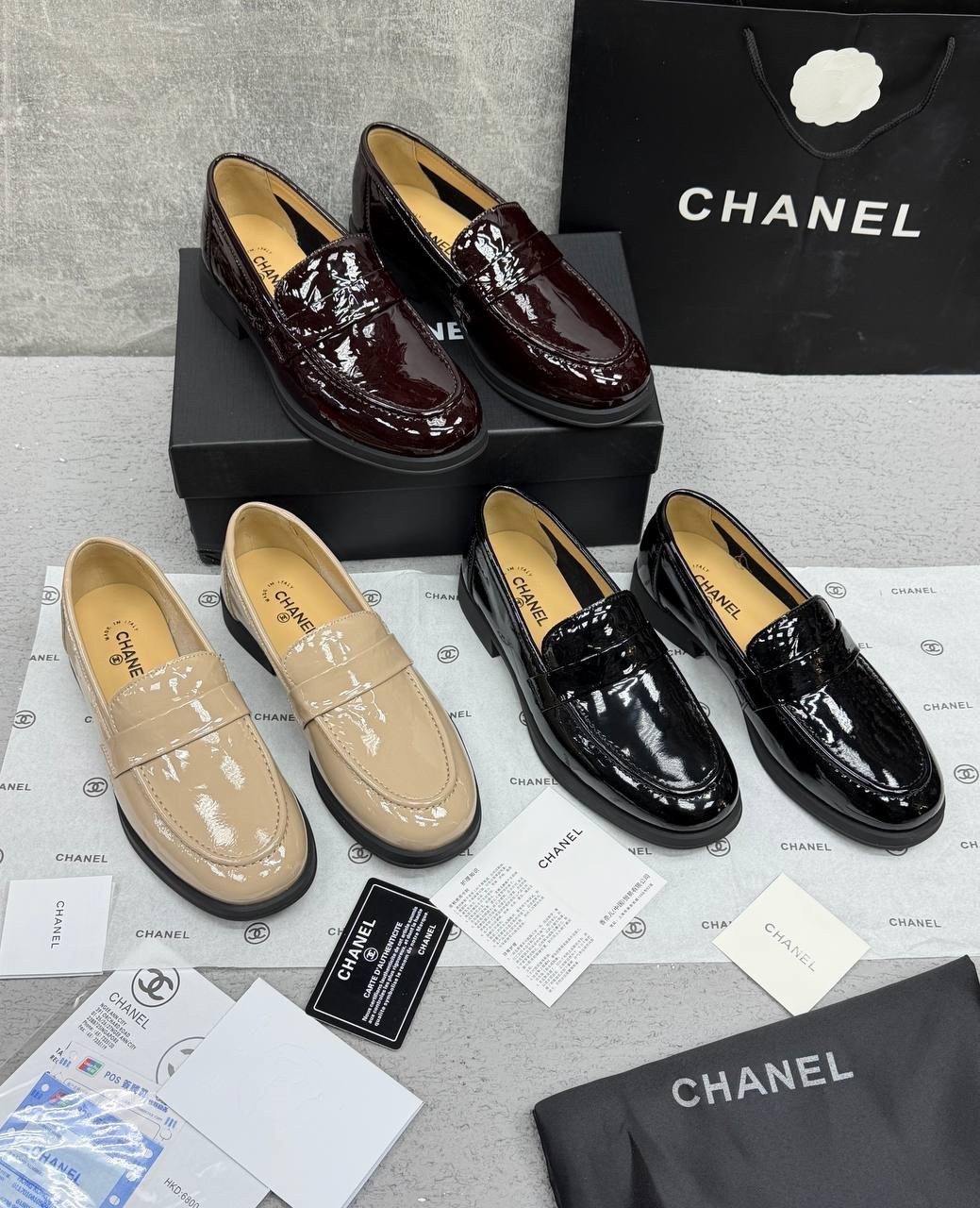 лоферы chanel,туфли chanel,женские лоферы chanel,,лоферы шанель