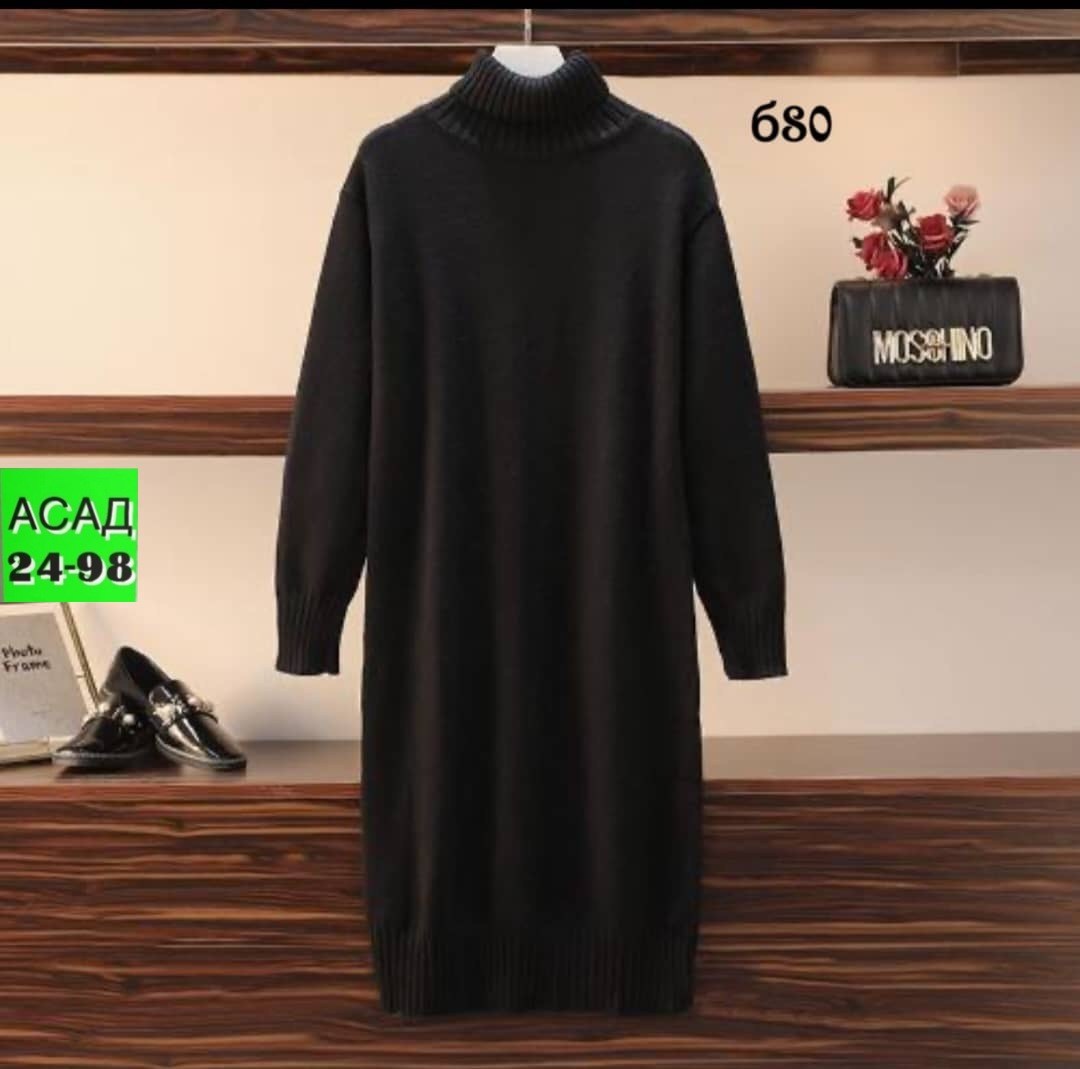 платье свитер макси большой размер,теплое платье свитер,платье вязаное женское,длинный свитер,вязаное платье