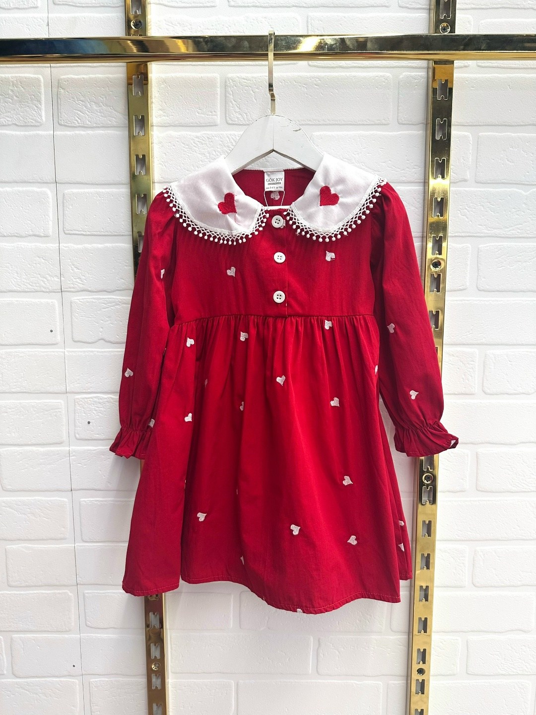 платье на девочку,красное платье для девочки,платье для девочки хлоя красное 116-122,красное платье с белым воротником детское,платье для девочки chloe
