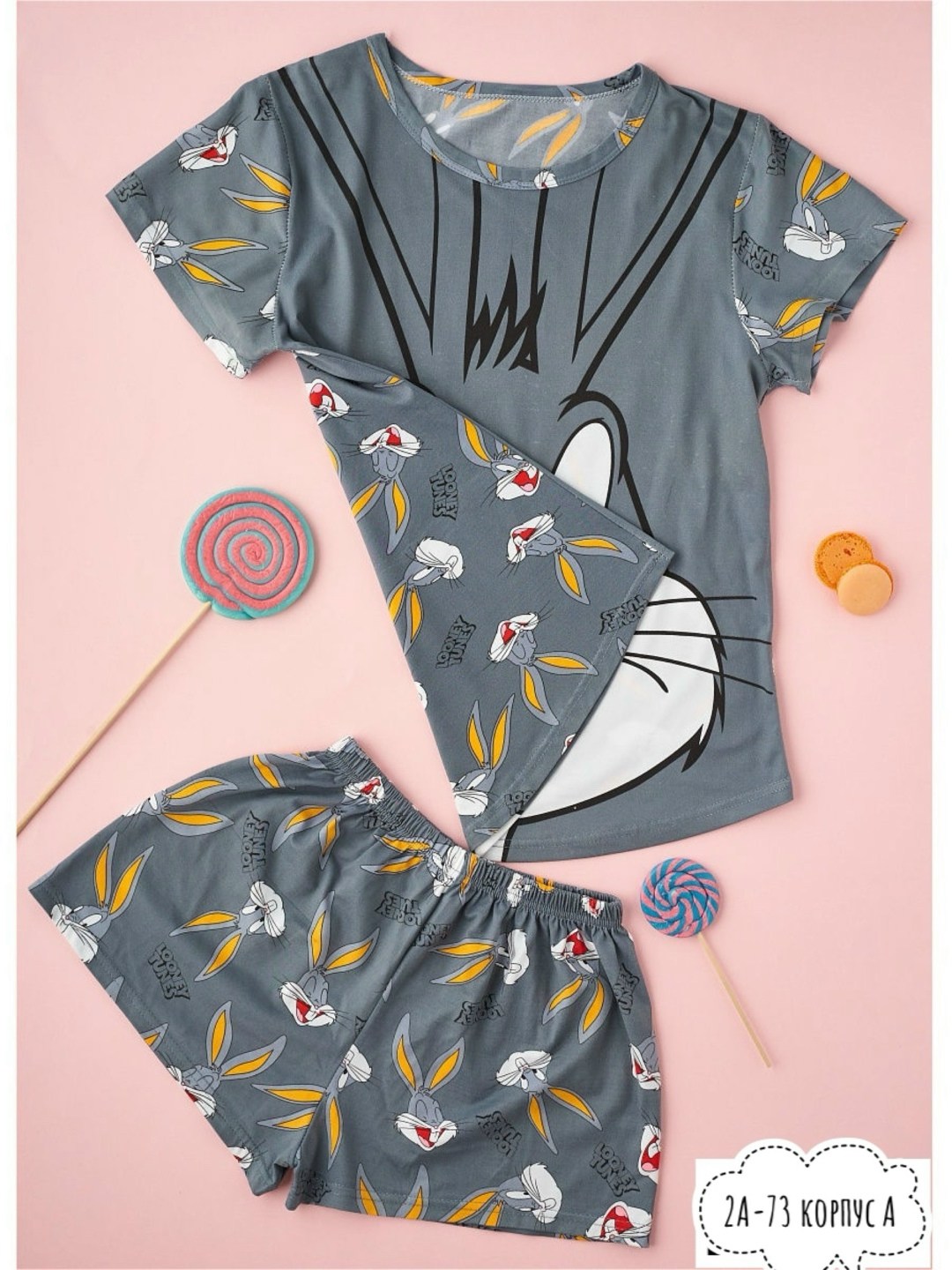 пижама женская комплект,пижама женская с шортами микки маус,женская домашняя пижама,домашняя одежда пижама,пижама женская