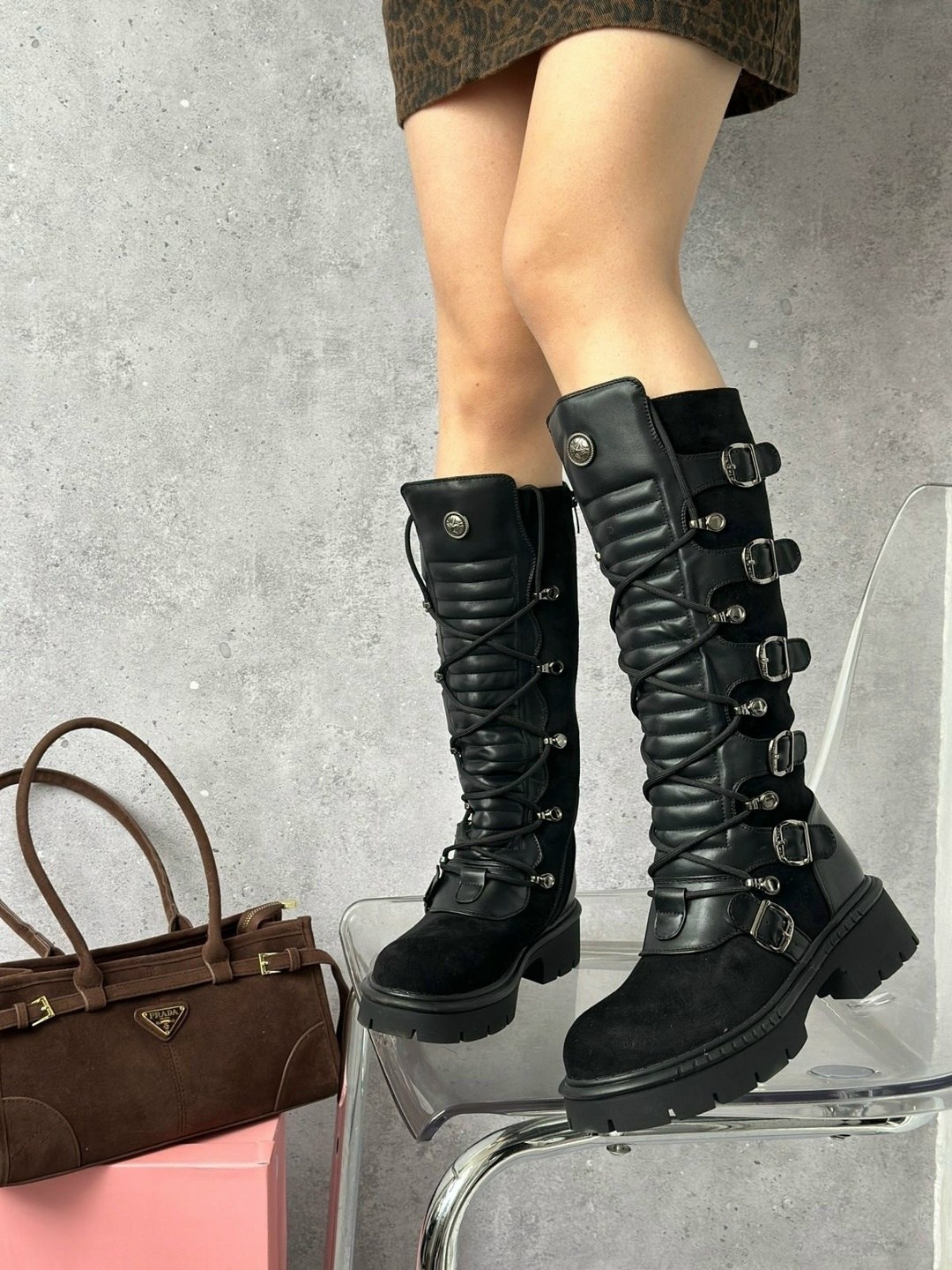 ,модные сапоги,женские сапоги, женская,высокие шнурованные сапоги