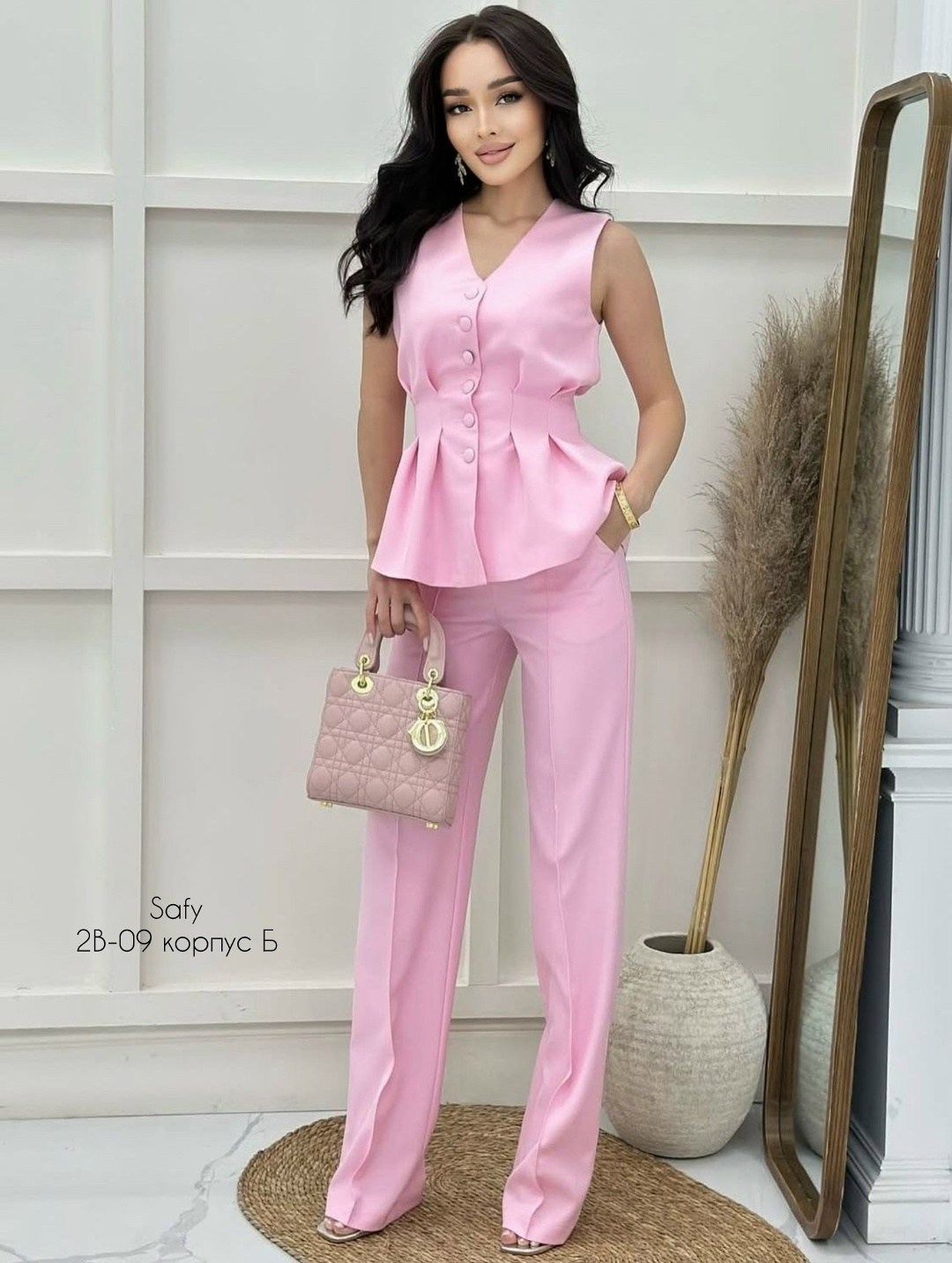 брючный костюм,летний женский брючный костюм с жилетом,брючный костюм с жилетом,брючный костюм с жилеткой,элегантные костюмы