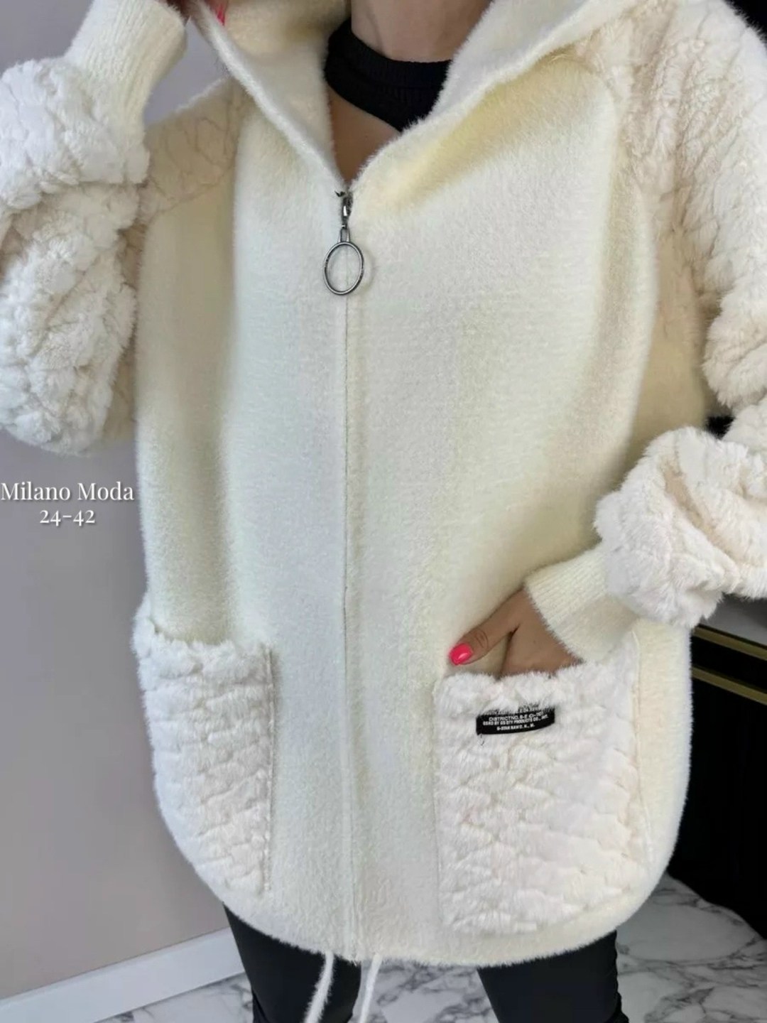 кардиган - шубка полупальто пушистый альпака ангора n&d underwear цвет черный,кардиган - шубка полупальто пушистый альпака ангора,кардиган-шубка полупальто пушистый альпака ангора n&d underwear 251909