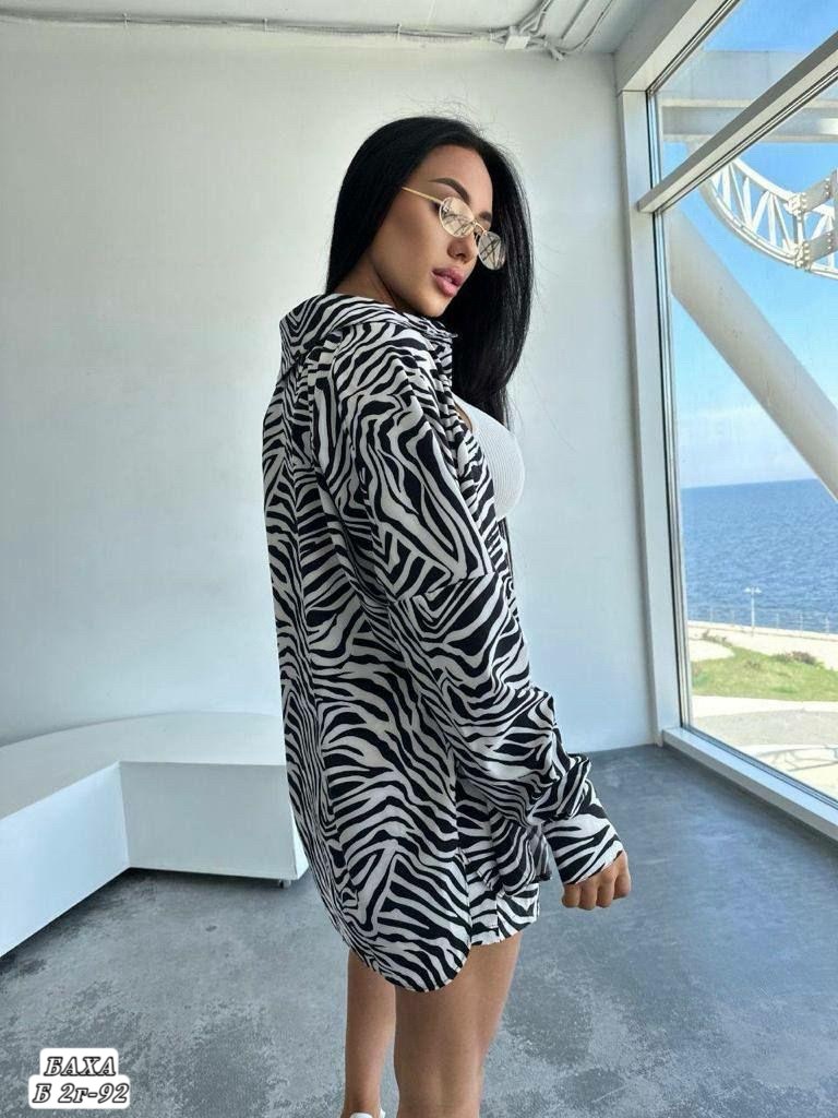 костюм женский,костюм зебра женский с шортами,костюм с шортами зебра,летние костюмы женские,женский костюм с шортами и рубашкой