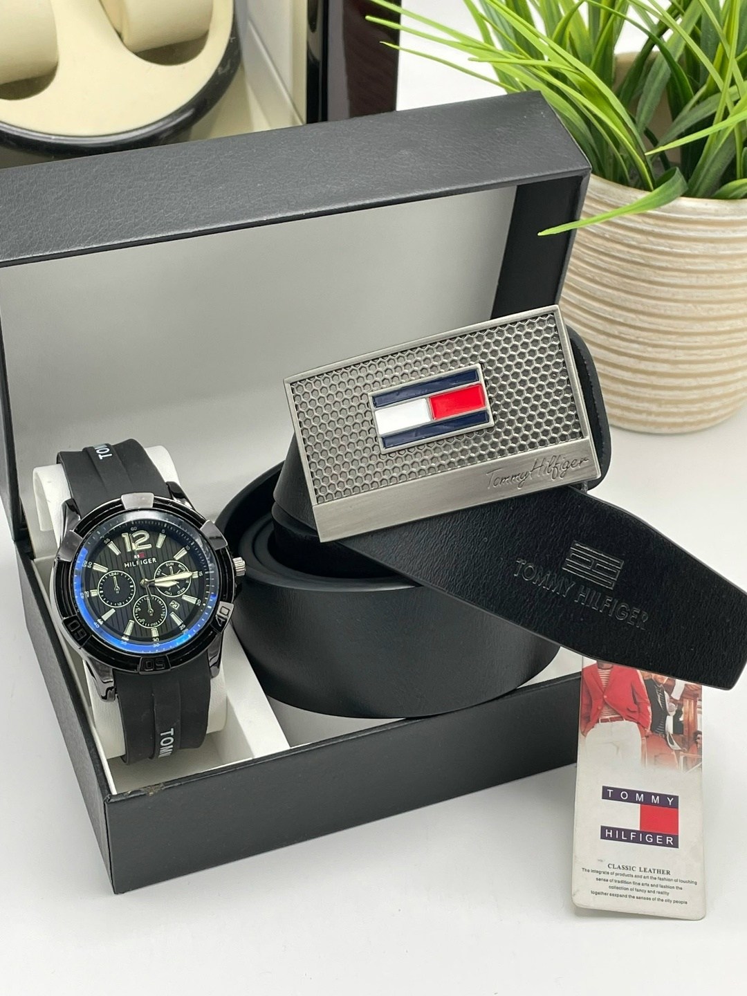 подарочный набор tommy hilfiger,подарочный набор tommy hilfiger мужской,подарочные мужские наборы,набор часы,мужские наборы подарочные часы и ремень