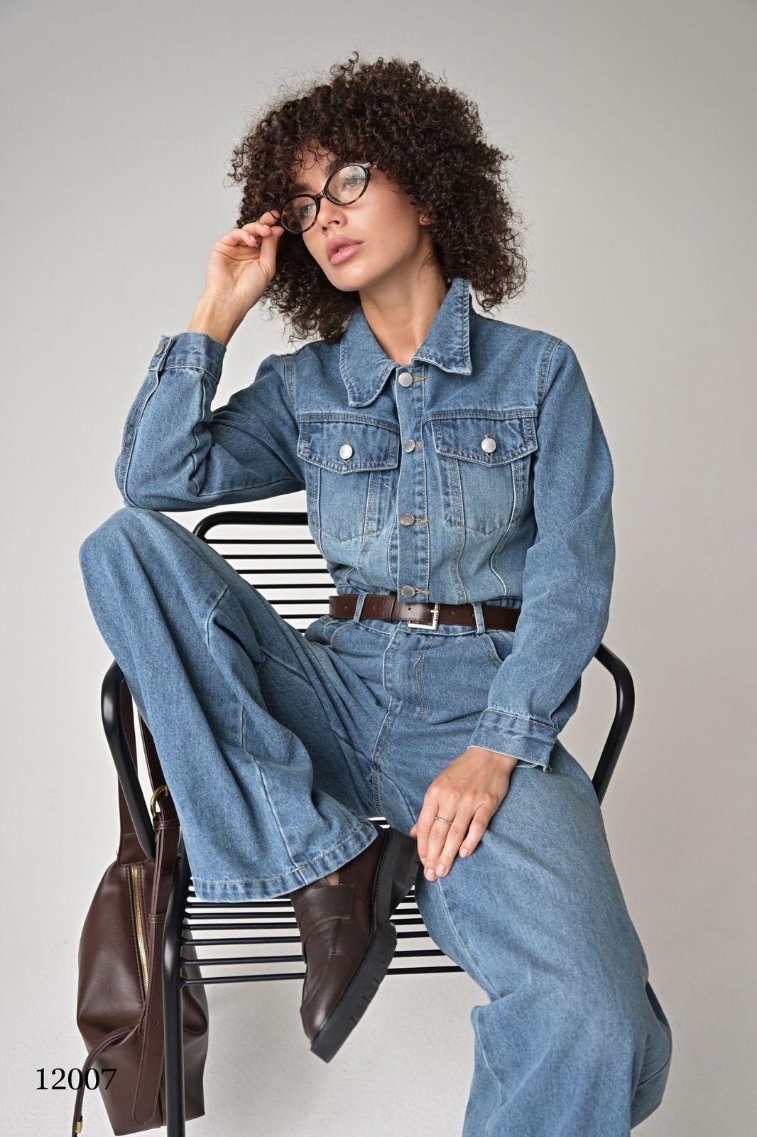 джинсовый женский комбинезон,джинсовый комбинезон,комбинезон джинс f412-14152 middle blue,джинсовый комбинезон женский mango,комбинезон джинс