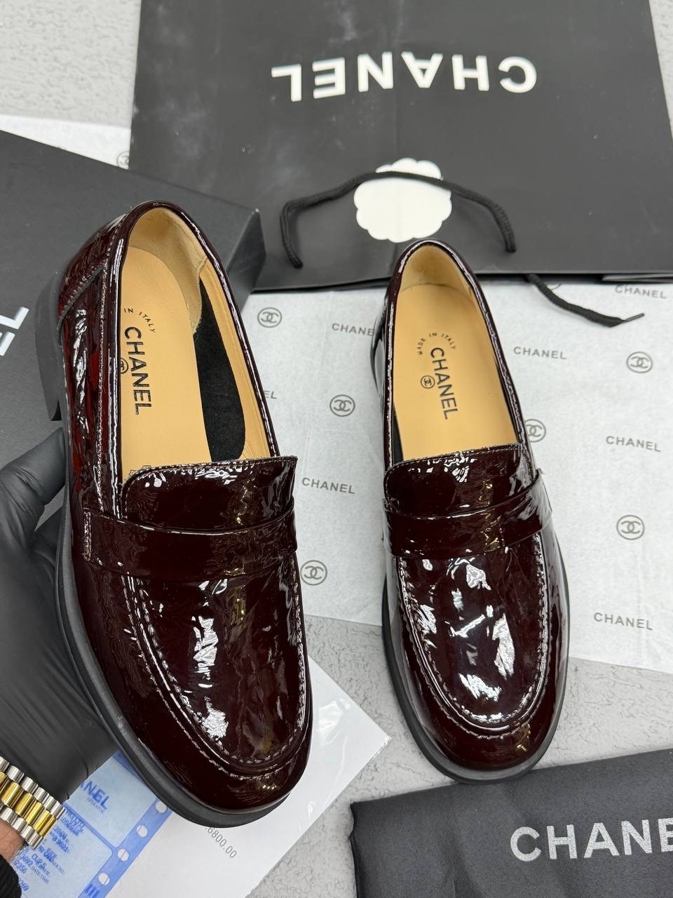 лоферы chanel,туфли chanel,женские лоферы chanel,,лоферы шанель