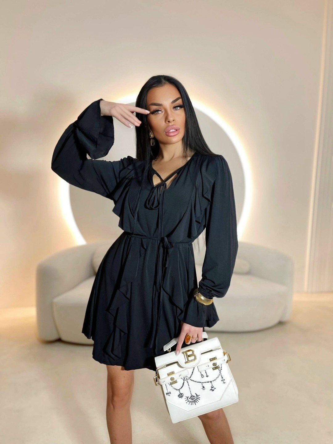 элегантное платье,платье с поясом,платье женская,платье черное,платье