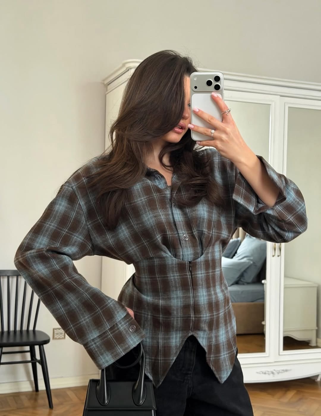 рубашка в клетку женская,рубашка ruff в клетку оверсайз,женская рубашка в клетку оверсайз,рубашка в клетку оверсайз удлиненная 2e_brand,рубашка в клетку оверсайз удлиненная