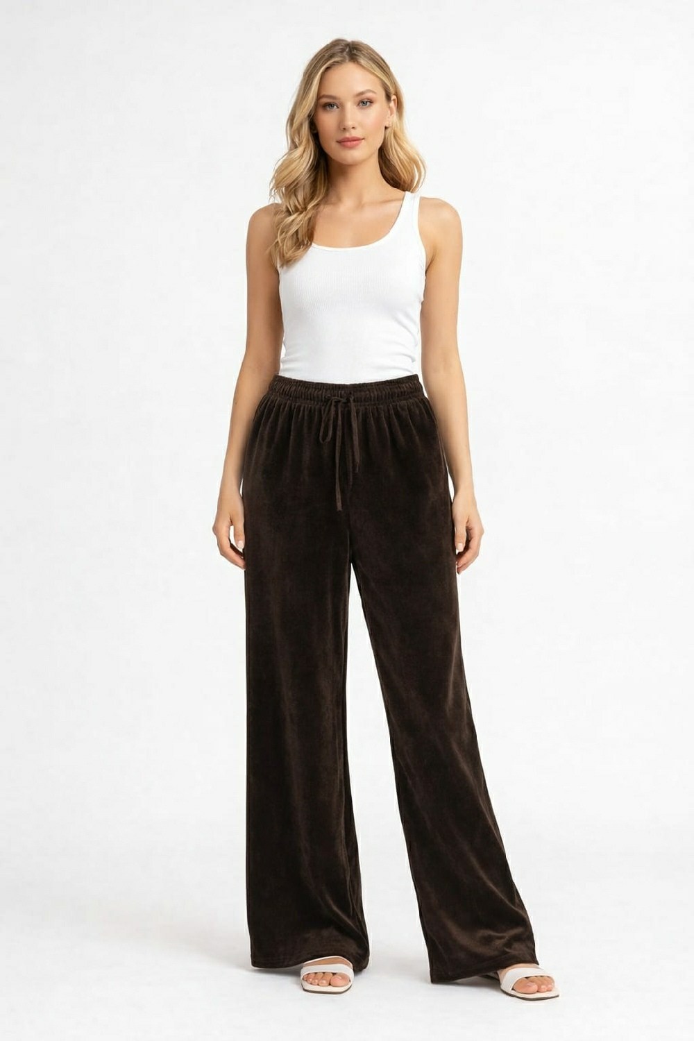 брюки вельветовые палаццо женские,женские бархатные брюки с широкими штанинами,вельветовые брюки палаццо,женские бархатные брюки с высокой талией,широкие бархатные брюки