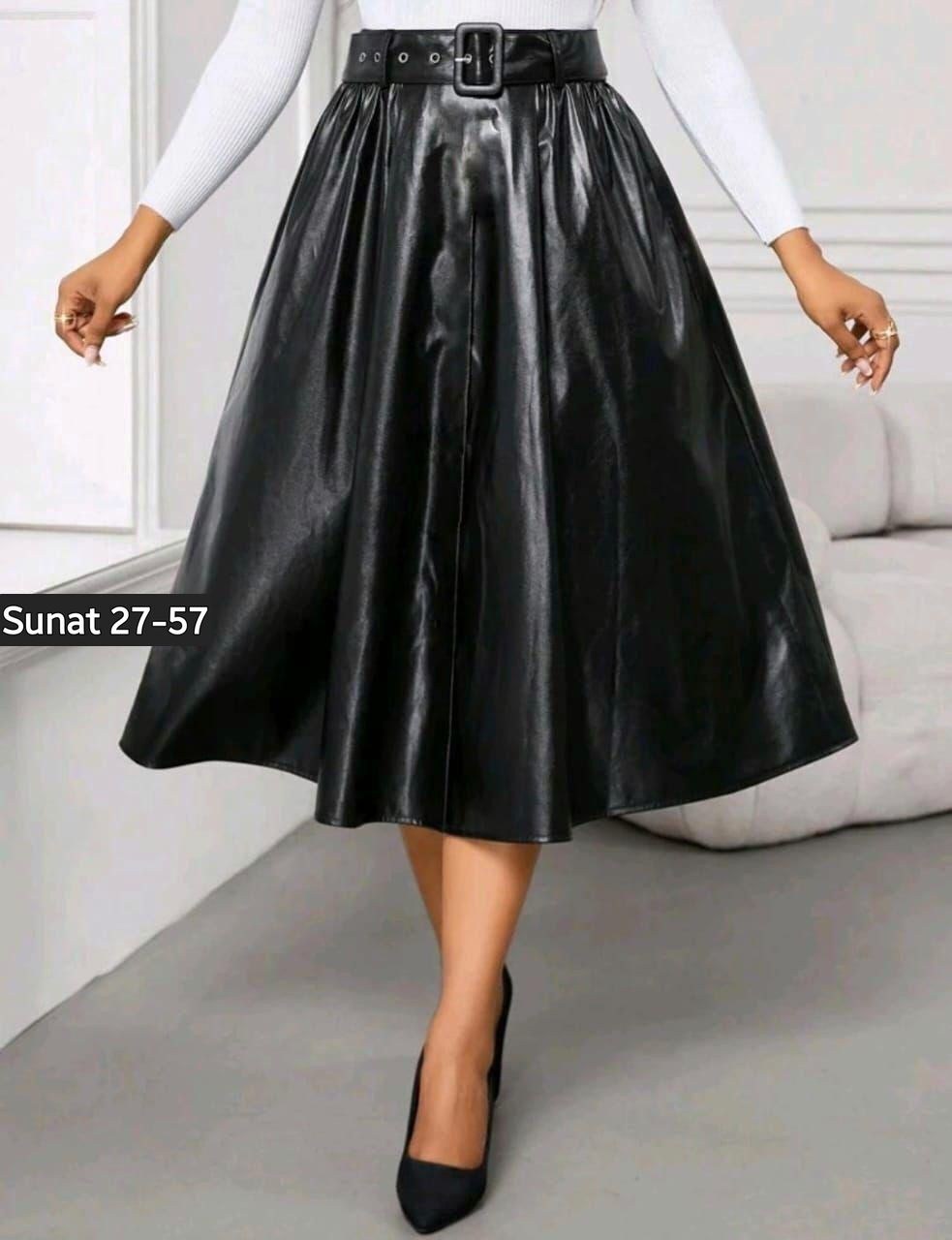 юбка женская,юбка кожаная,юбка женская кожаная,юбка кожаная миди,юбка