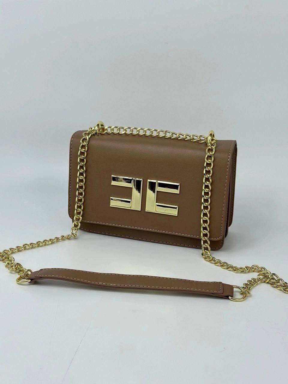 сумка elisabetta franchi,сумка с цепочкой,сумка кросс боди,клатч фенди женский,сумка