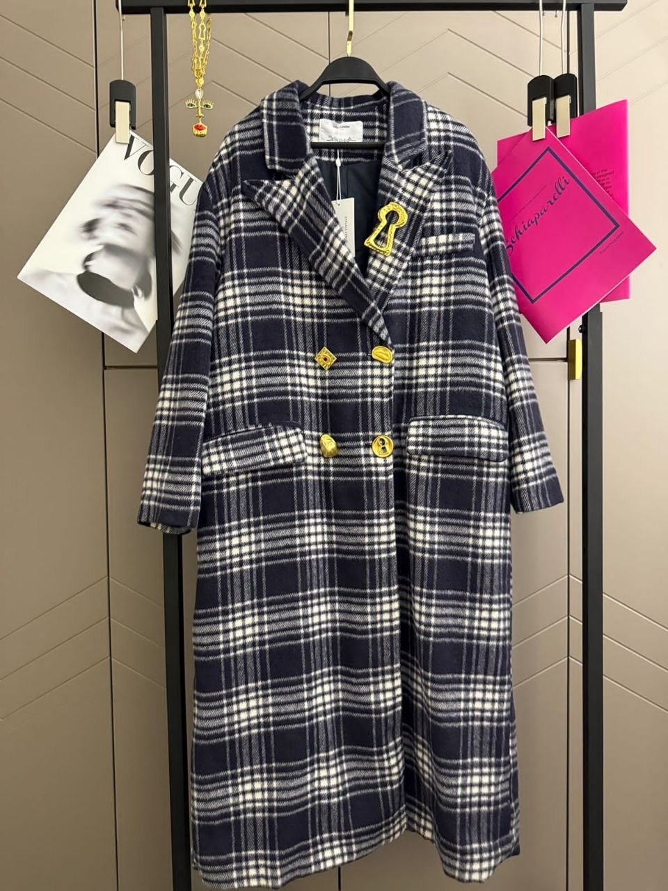 пальто клетка,модное пальто,пальто-рубашка длинное в клетку,модные образы