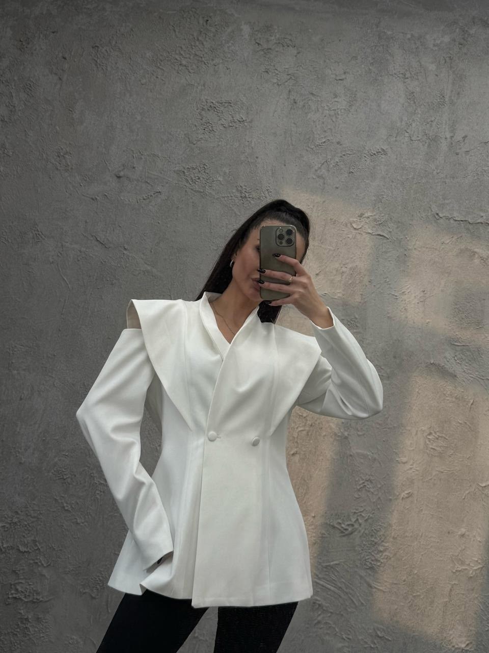 женский костюм,пиджак,стильный жакет,женский однотонный блейзер twotwin,белый костюм
