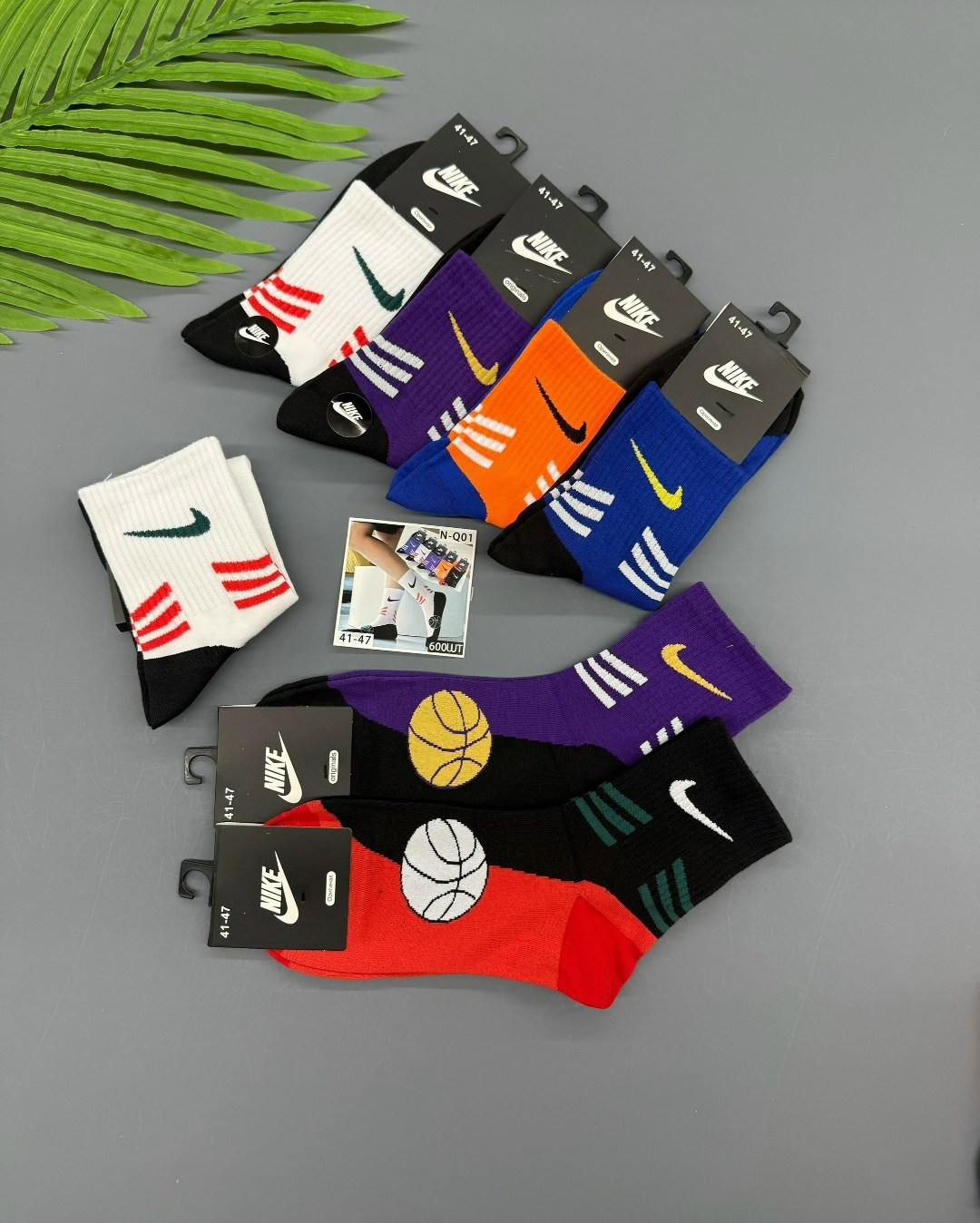 носки набор 5 пар средние nike,носки мужские,носки набор 5 пар средние,комплект носки мужские,носки спортивные