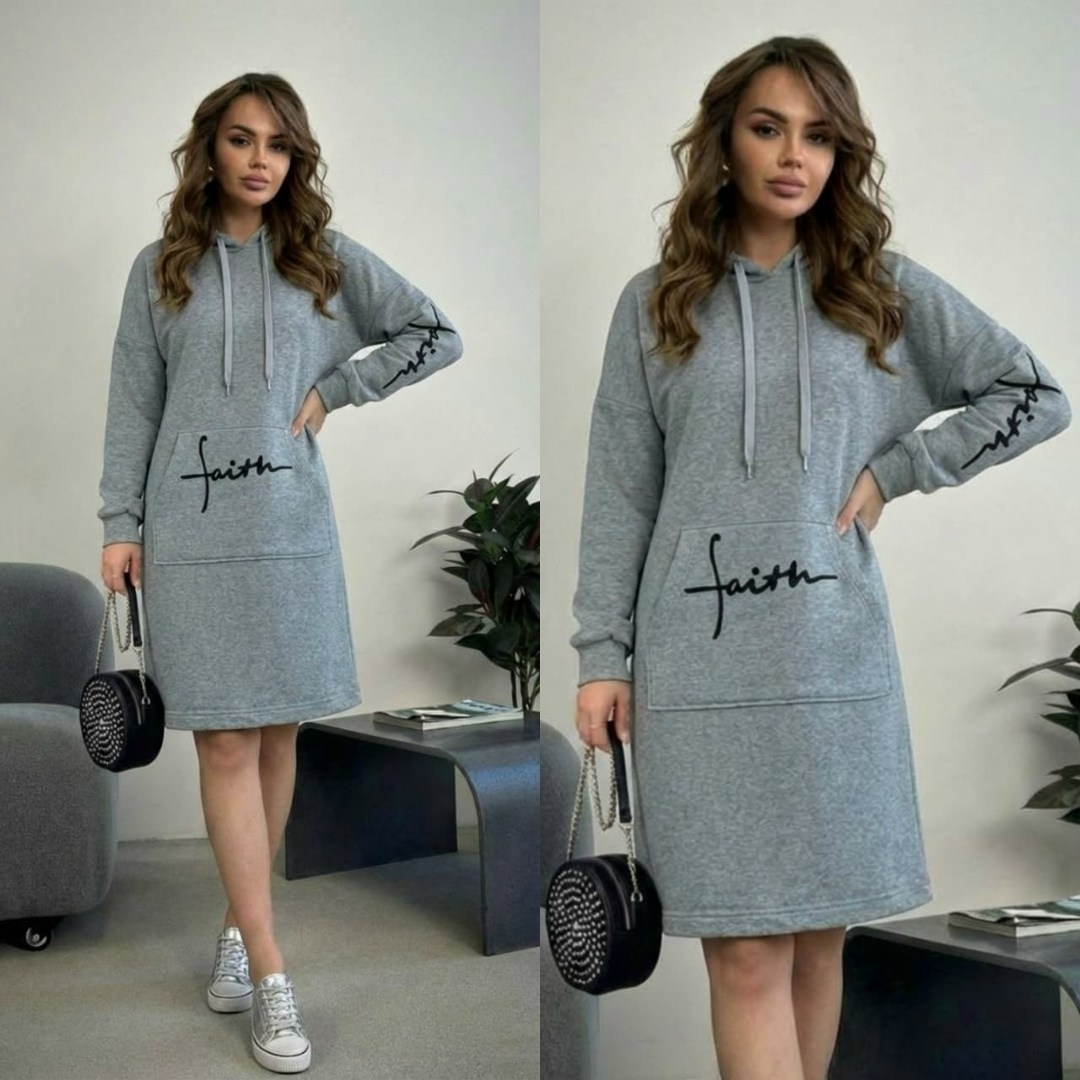 спортивное платье,спортивное платье женское,платье женское,платье спортивное трикотажное,платье с капюшоном