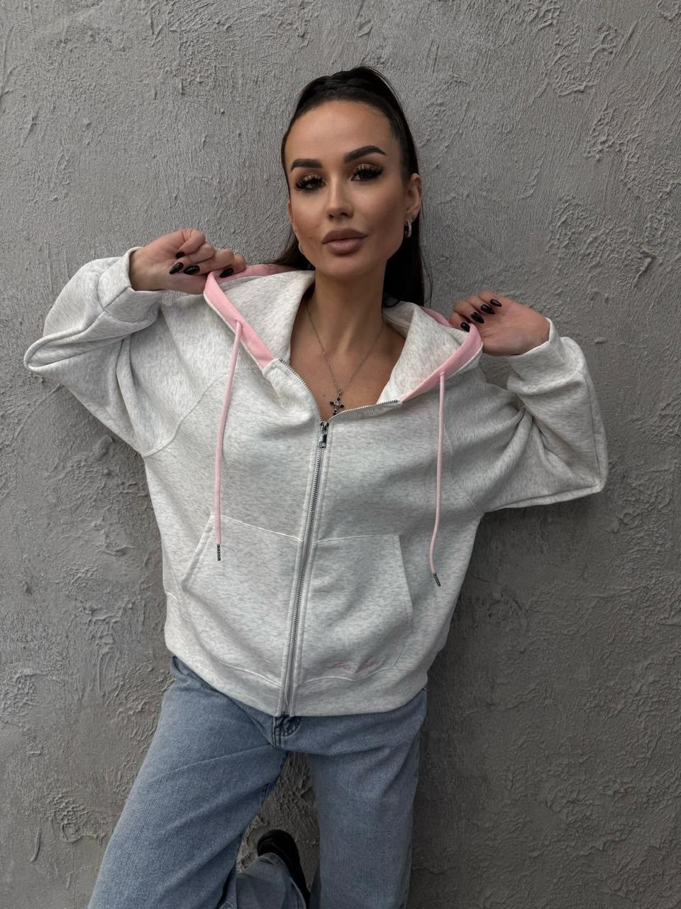 толстовка женская,толстовка флис,толстовка спортивная теплая на молнии fashion_ellie,кофта женская,свитшот женская