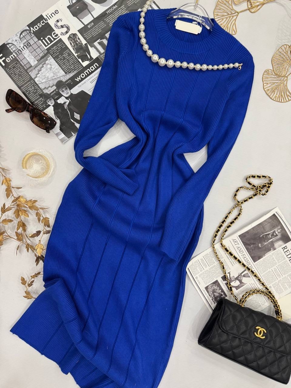 женское платье лапша,платье-лапша,синее платье лапша,трикотажное платье,платье